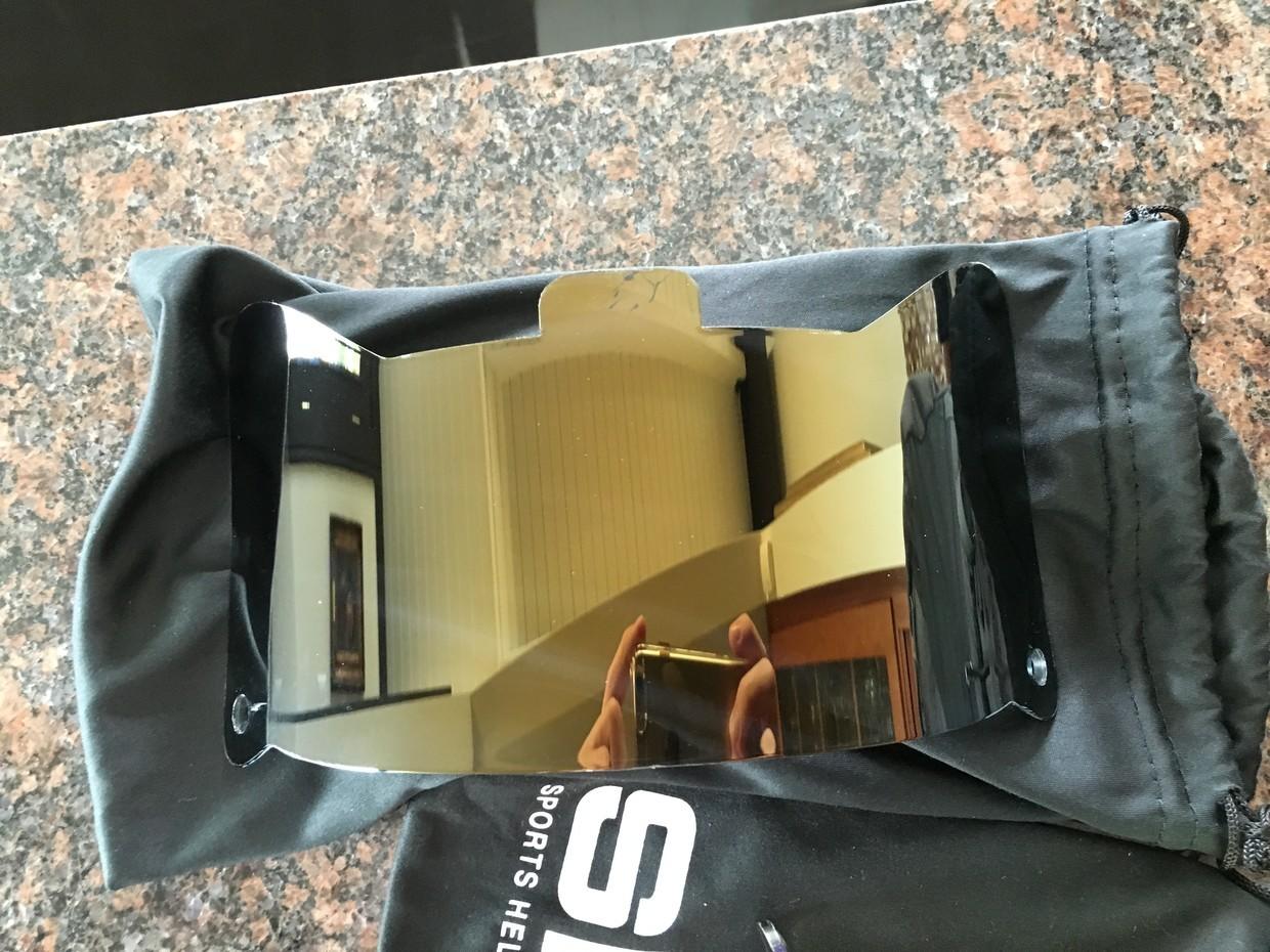 SHOC Visors (Clear Iridium, Tinted Gold) SidelineSwap