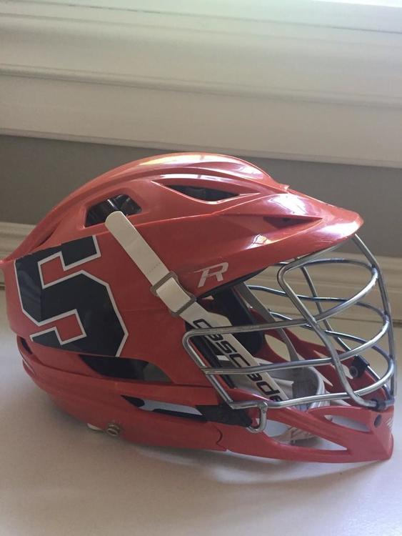Cascade 2016 Syracuse helmet SOLD Lacrosse Helmets SidelineSwap