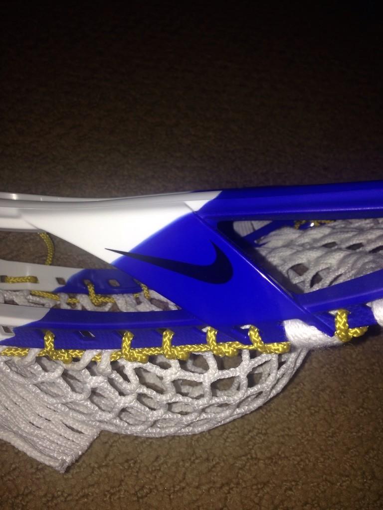 Nike Alpha Lacrosse Head JAKE REED NIKE BLUE CHIP 2015 EDITION