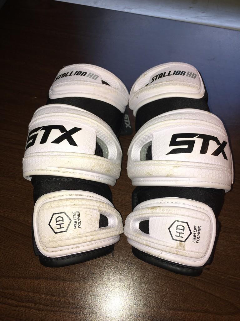White STX Stallion HD Elbow pads SidelineSwap