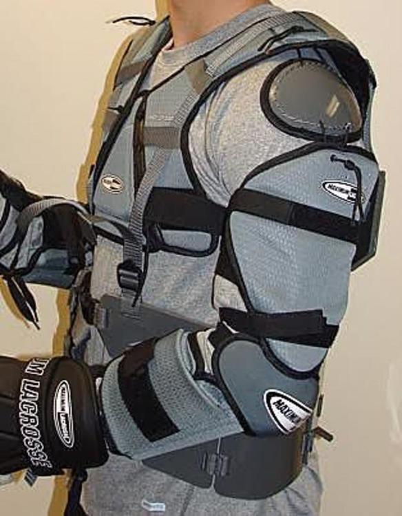 Max Lax Box Bicep Pad Lacrosse Protective