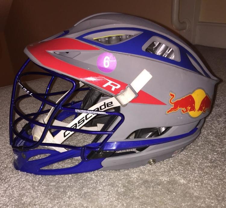 Cascade Red Bull energy drink R SOLD Lacrosse Helmets SidelineSwap