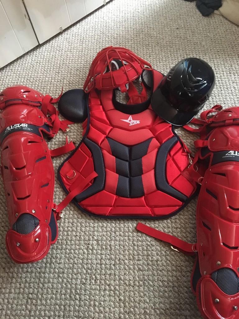 New All Star Pro Issue catchers gear SidelineSwap