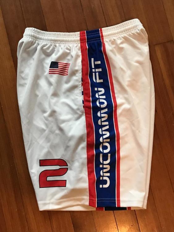 Laser Sharks USA Theme Shorts | SOLD | Lacrosse Apparel