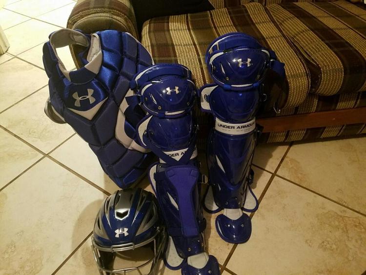 Under Armour New Pro adult catchers gear SOLD Baseball Catcher's