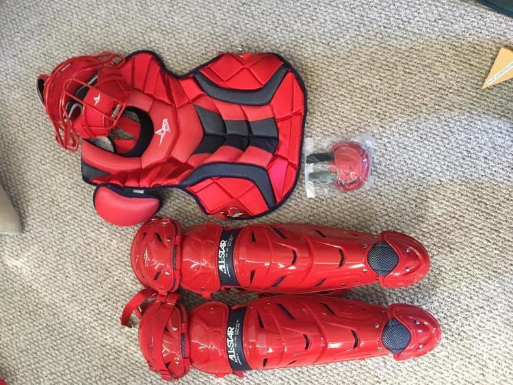 All Star system 7 catchers gear adult SOLD Baseball Catcher's