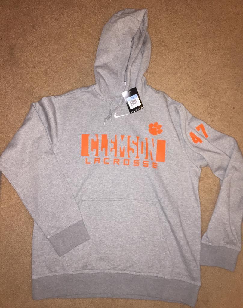 Clemson Mens Lacrosse 2017 Team Sweatshirt SidelineSwap