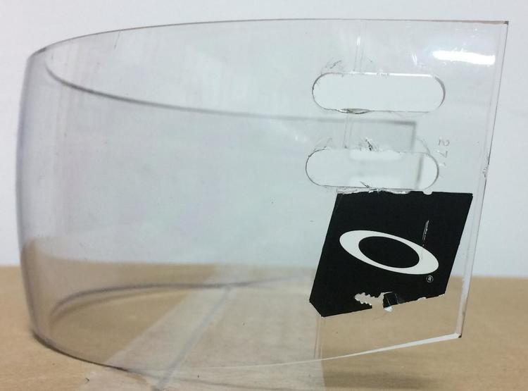 Oakley Pro Stock Short Cut or Extended Cut Visor Used NHL AHL Hockey