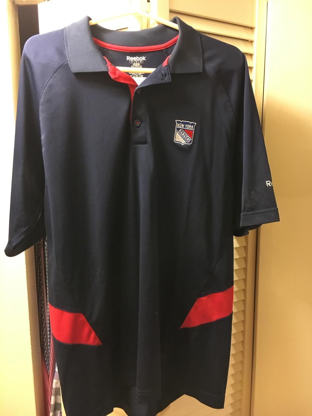 new york rangers golf shirt