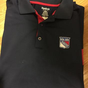 new york rangers golf shirt