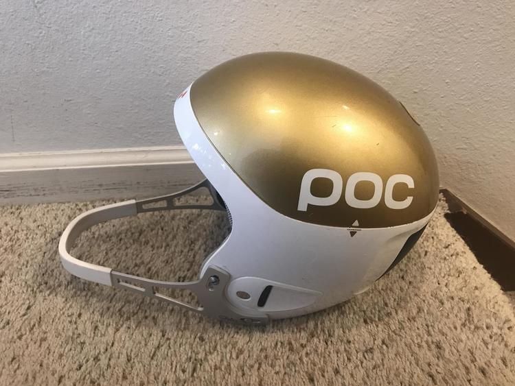 POC Girls Slalom helmet w chin guard SOLD Skiing Helmets SidelineSwap