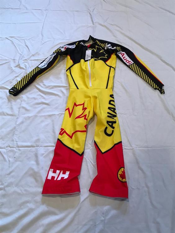 Helly Hansen MEDIUM ALPINE CANADA DH SUIT SOLD Skiing Apparel
