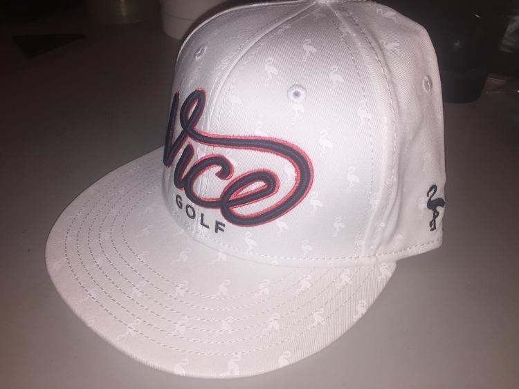 flamingo golf hat