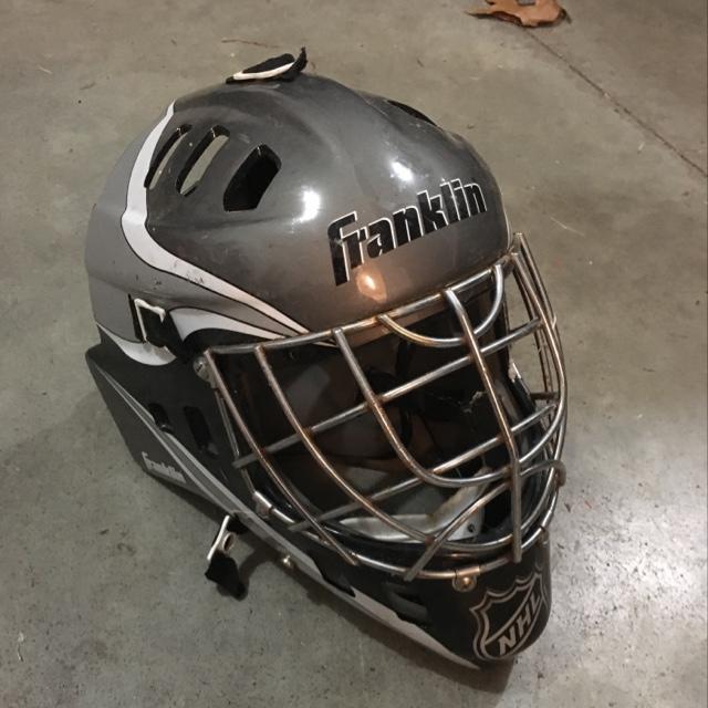 Frankin Street Goalie Helmet Hockey Goalie Masks SidelineSwap
