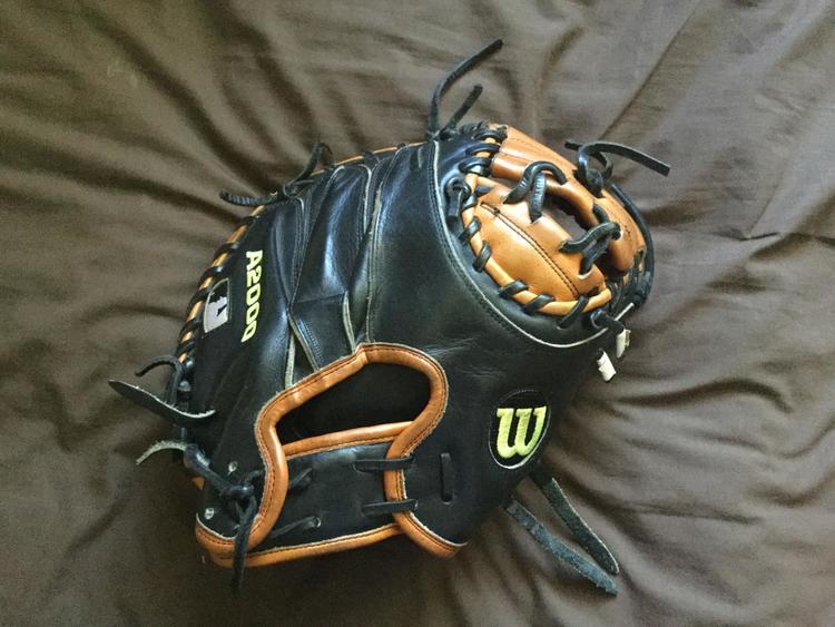 used catchers mitt
