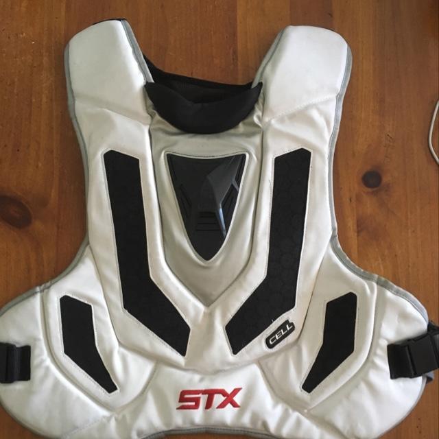 STX Cell Chest Protector Goalie SOLD Lacrosse Chest & Shoulder Pads SidelineSwap