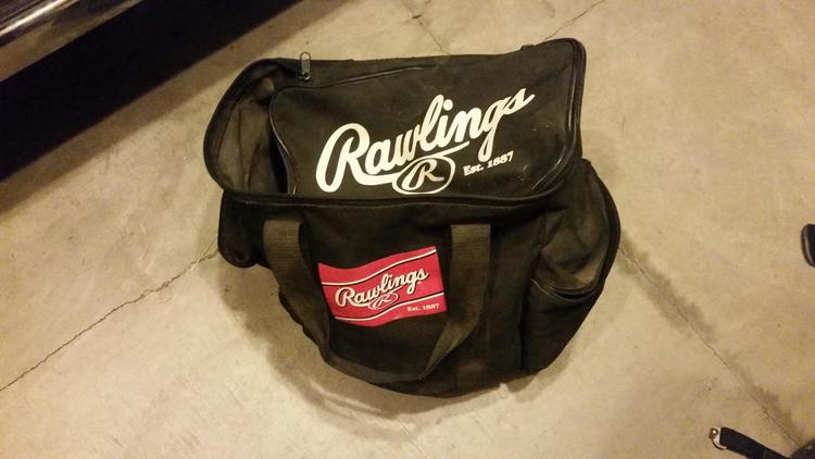 Rawlings Ball Bag Sold Baseball Bags Sidelineswap Rawlings Ball Bag Sold