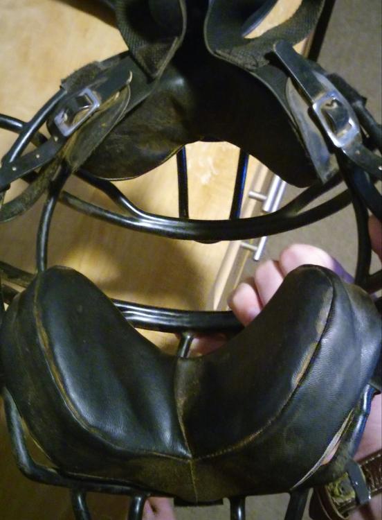 Catcher TwoPiece Mask and Skull Cap SOLD Baseball Catcher's