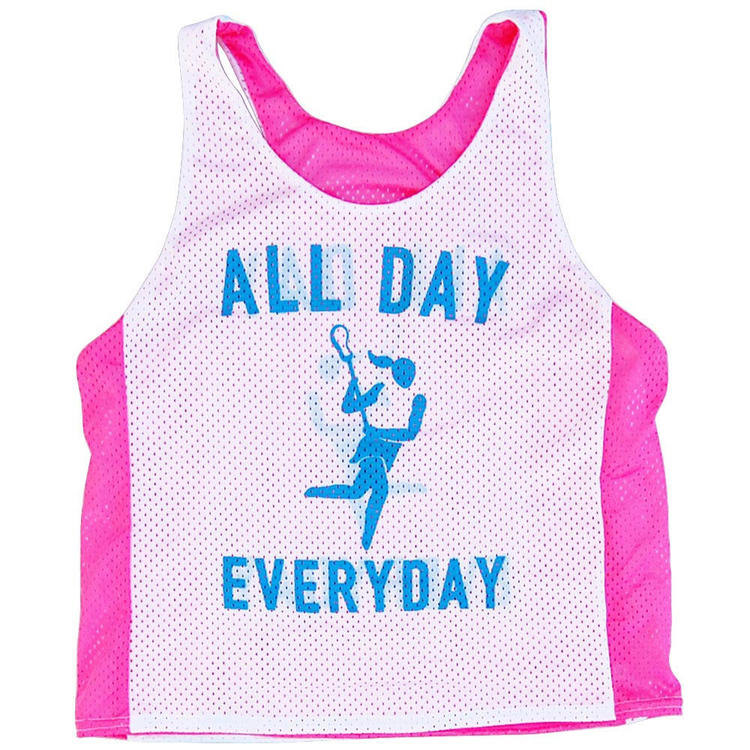 Tribe Head Lacrosse Field Hockey All Day Everyday Racerback Pinnie Tribe Head Lacrosse Field Hockey All Day Everyday Racerback Pinnie