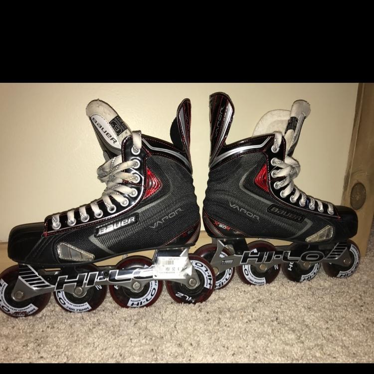 Bauer Roller Blades SOLD Hockey Skates SidelineSwap Bauer Roller Blades SOLD Hockey Skates SidelineSwap