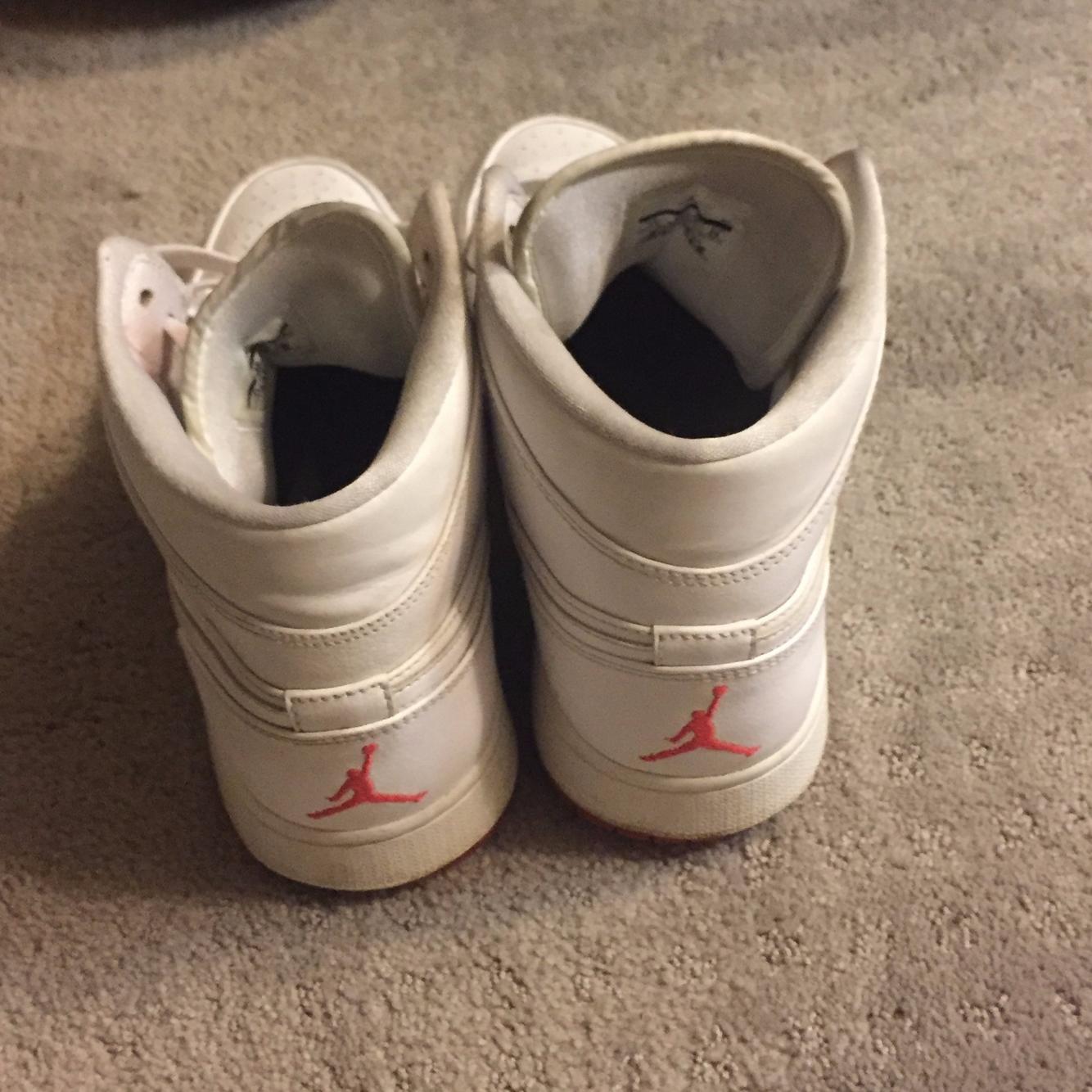 retro 1s orange and black