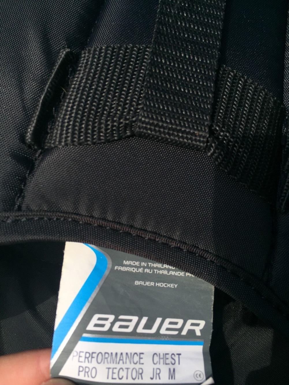 Bauer Performance Junior Medium Chest Protector Hockey Size Medium