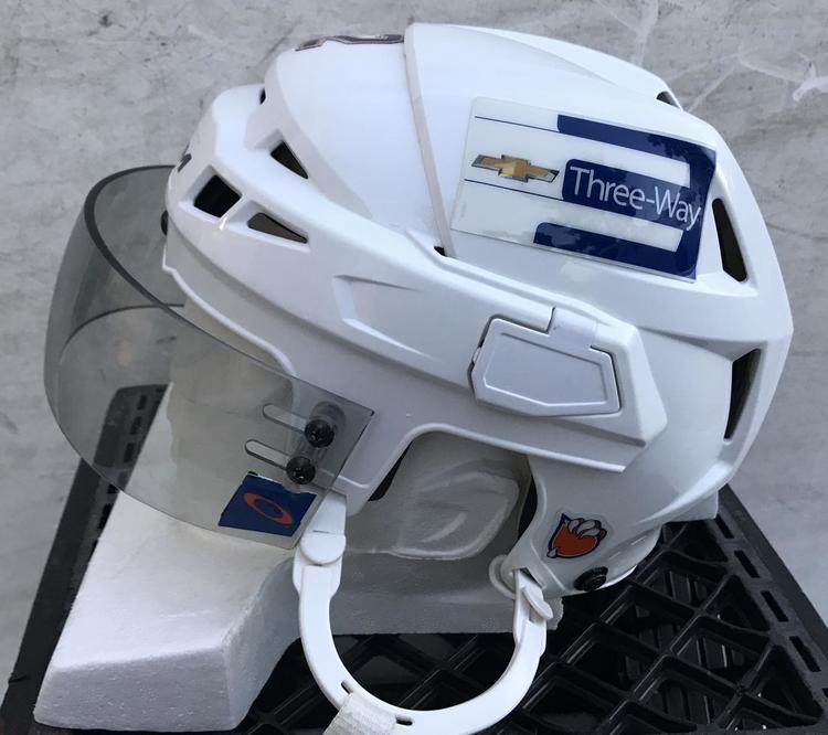 CCM V08 Pro Stock Helmet Small Bauer Tint Visor White AHL 2 2416