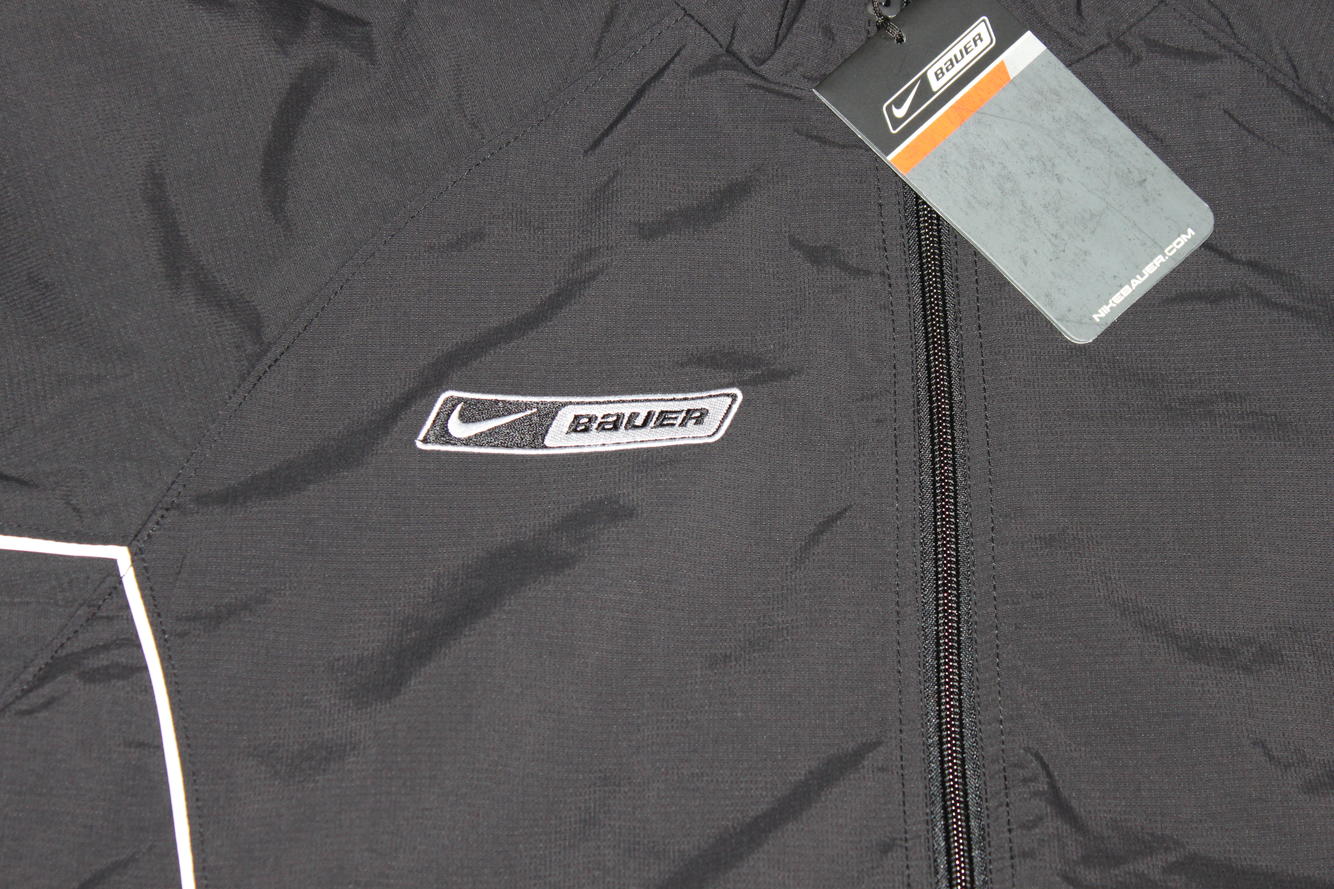 bauer warm up jacket black