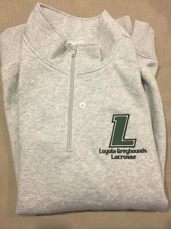 Custom Loyola Lacrosse 1/4 Zip SidelineSwap