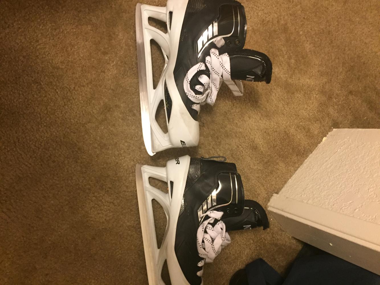 VH goalie skates with Bauer Cowling SidelineSwap
