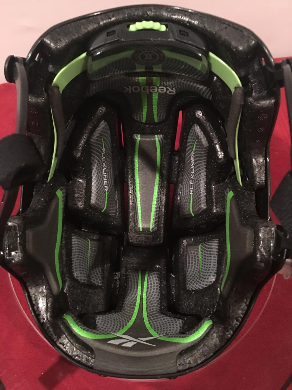 Pro Stock Reebok 11K Hockey Helmet with Visor Medium SidelineSwap