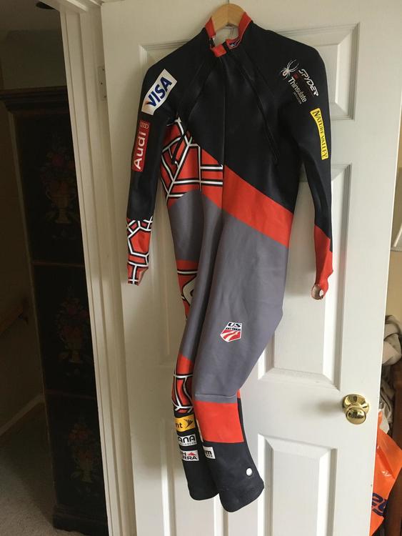 Spyder Large Used US Ski Team Downhill suit SOLD Skiing Race Suits SidelineSwap