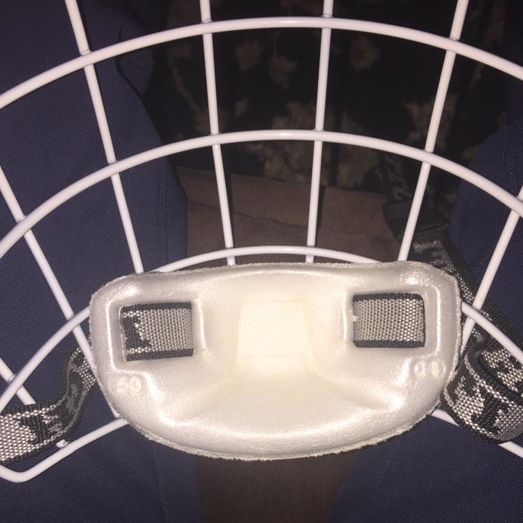 Bauer Small Itech RBE VIII i2 Oreo Cage SOLD Hockey Cages, Visors