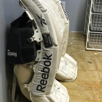 reebok 14k goalie pads
