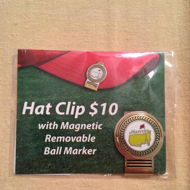 masters ball marker hat clip
