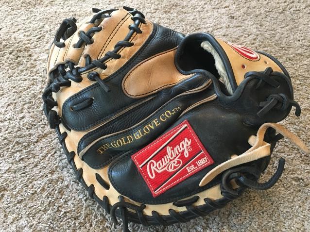 used catchers mitt