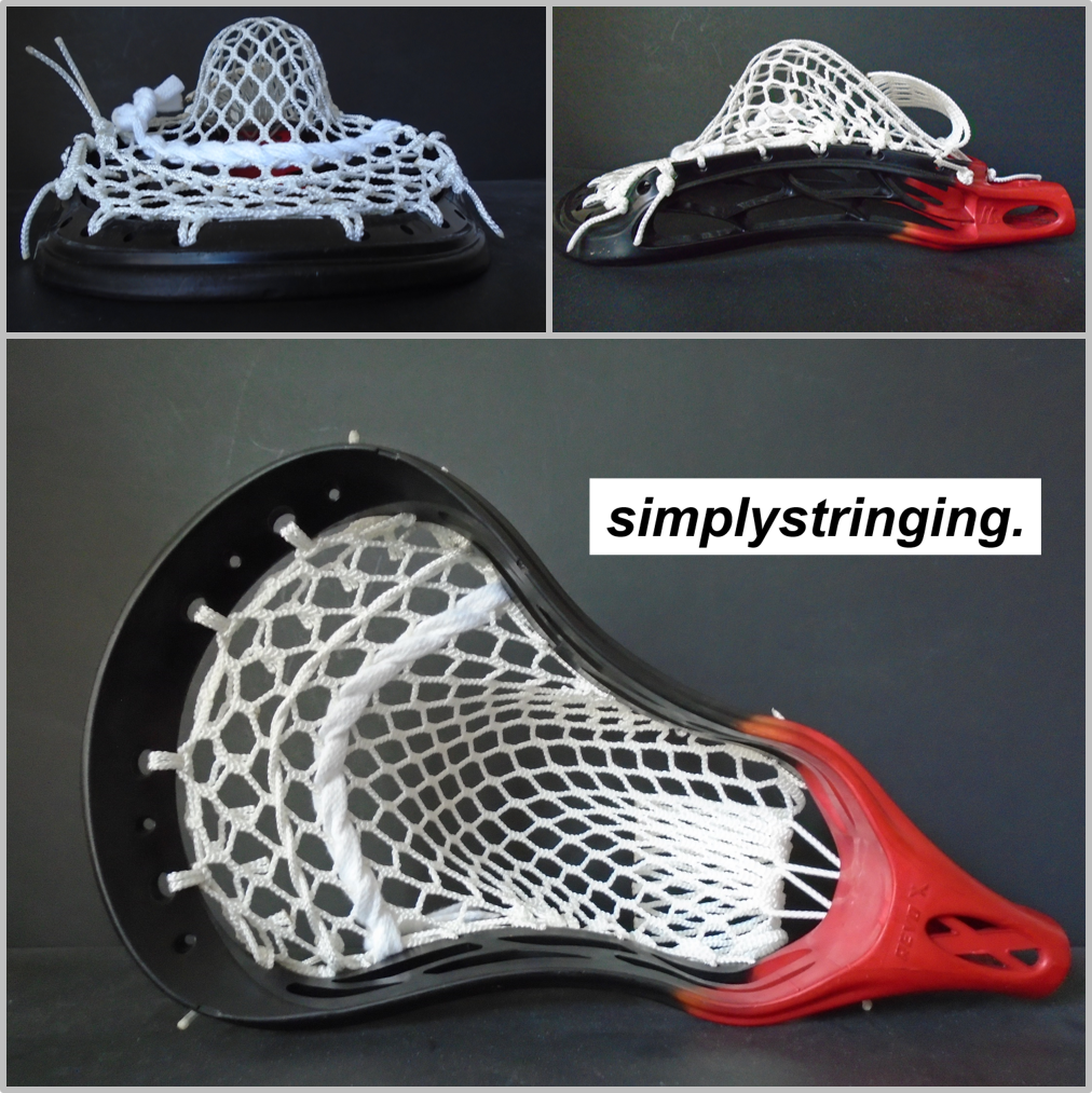Warrior Revo X w/ G3 Mesh Custom Dyed Lacrosse Head SidelineSwap