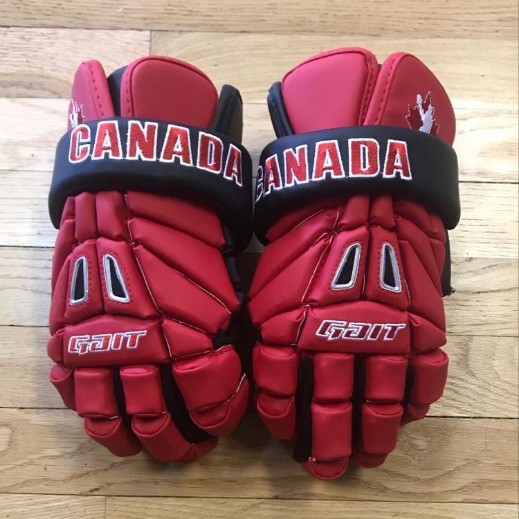 New Gait Team Canada Lacrosse Gloves SidelineSwap