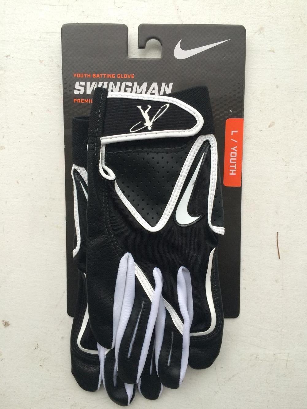 New Nike Batting Gloves Youth Large SidelineSwap
