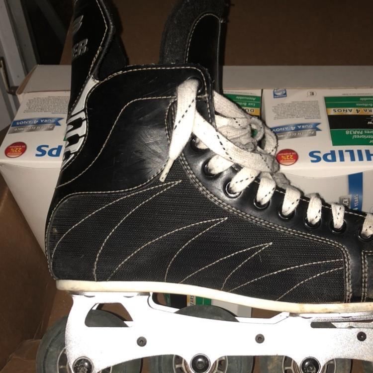 Bauer Used Inline Roller Blades Size 9 SOLD Hockey Skates