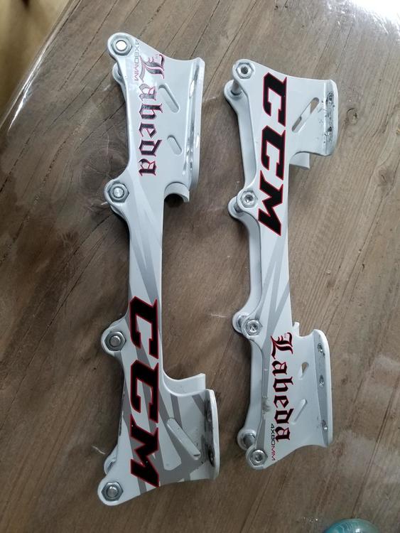CCM /Labeda Lightweight Inline Chassis + RBZ 90 Boots SOLD Hockey