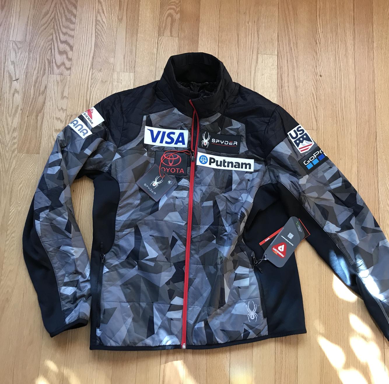 NEW 2018 US SKI TEAM Spyder Men's S Insulator Jacket USST ISSUE