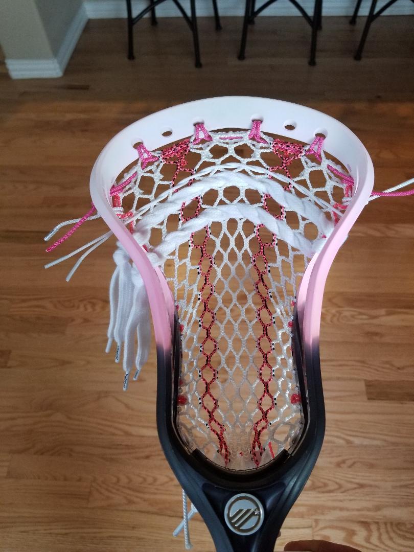 New Maverik Optik U Head Strung with LE Hero 2.0 BCA Mesh Dyed Pink