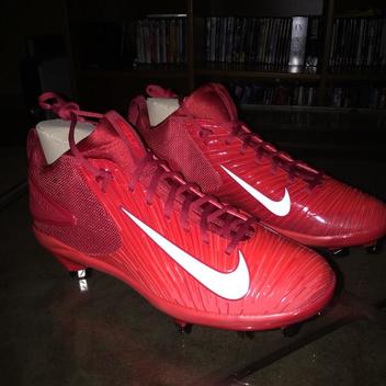 Nike Mike trout Flywire | Baseball Footwear | SidelineSwap Nike Force Trout 3 Pro (Metal) Red sz.11 | SidelineSwap