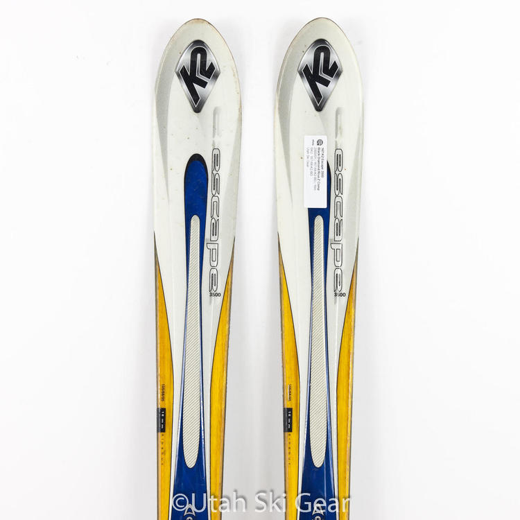 K2 USED 167 Escape 3500 Ski 2000/01 Black Diamond Riva Z Comp Telemark