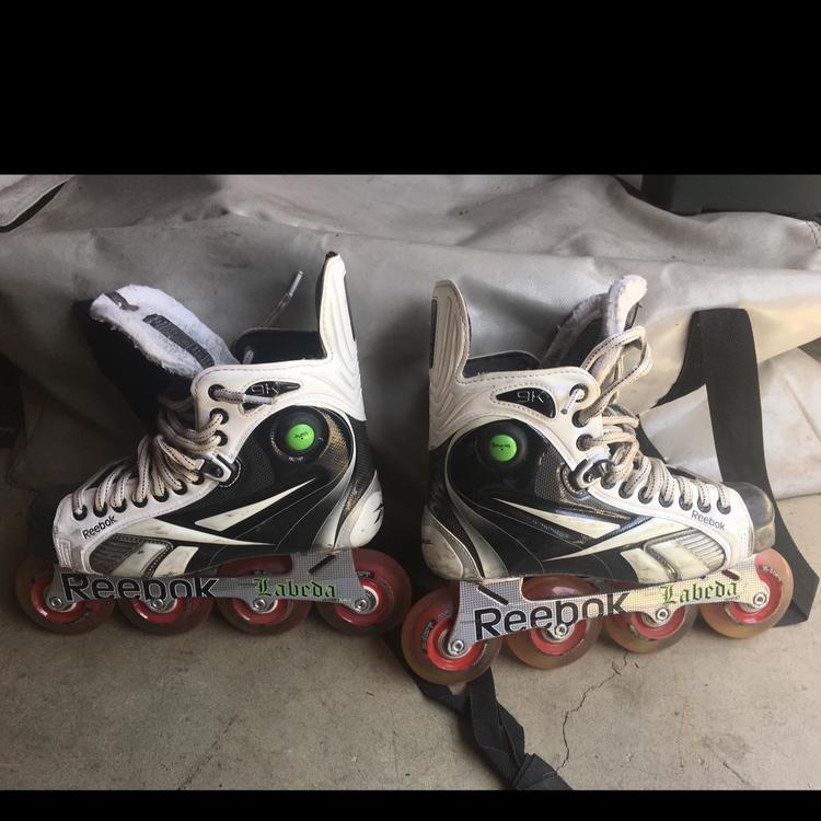 Reebok 9k Roller Skates SOLD Hockey Goalie Skates SidelineSwap