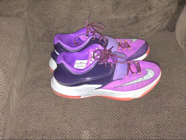 nike kd 7 cave purple expired basketball footwear sidelineswap