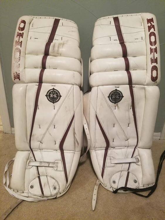 CCM KOHO (Senior 35") SOLD Hockey Goalie Leg Pads SidelineSwap