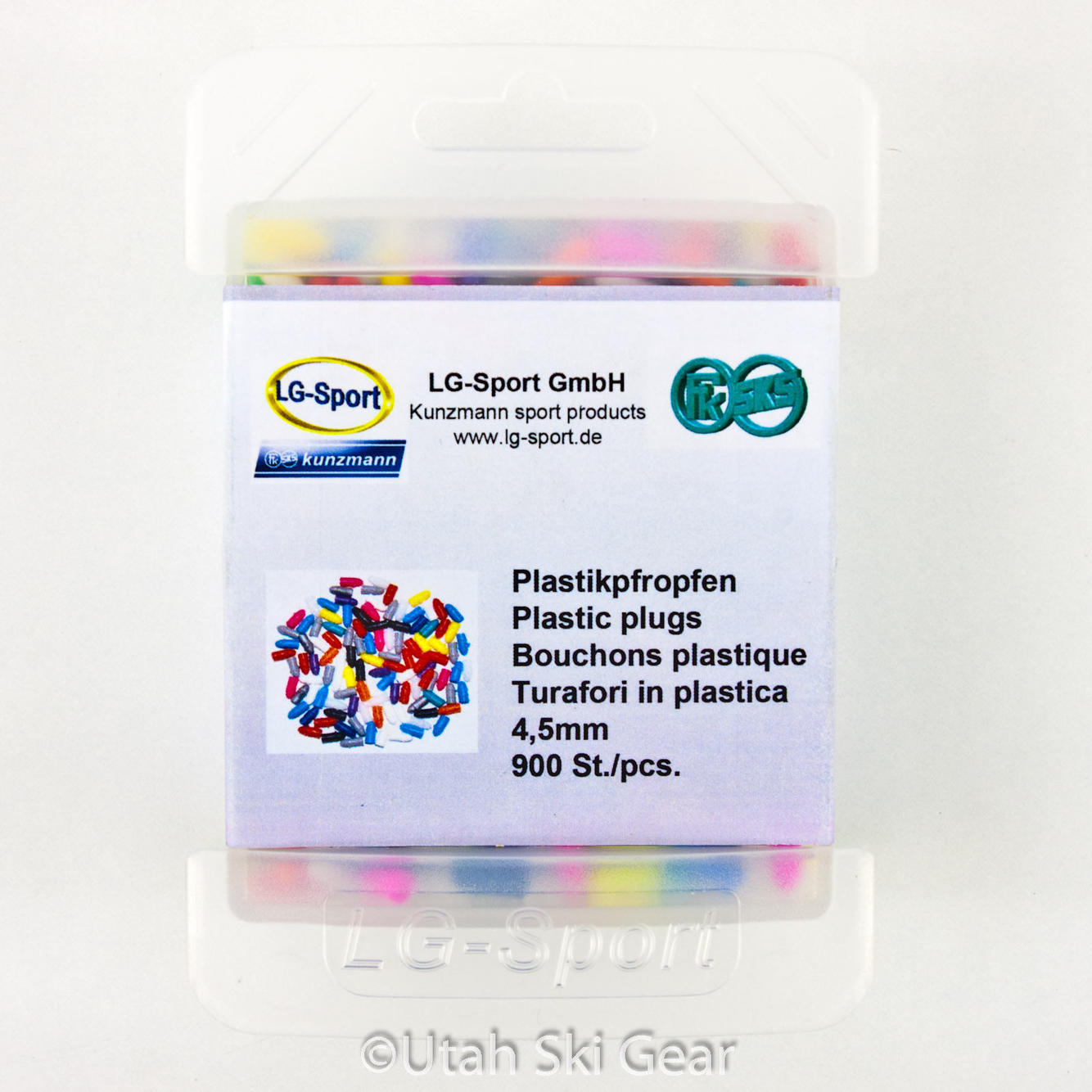 Kuu Ski Binding Hole Plugs Assorted Colors 1000 Pieces Binding Mounting Tools