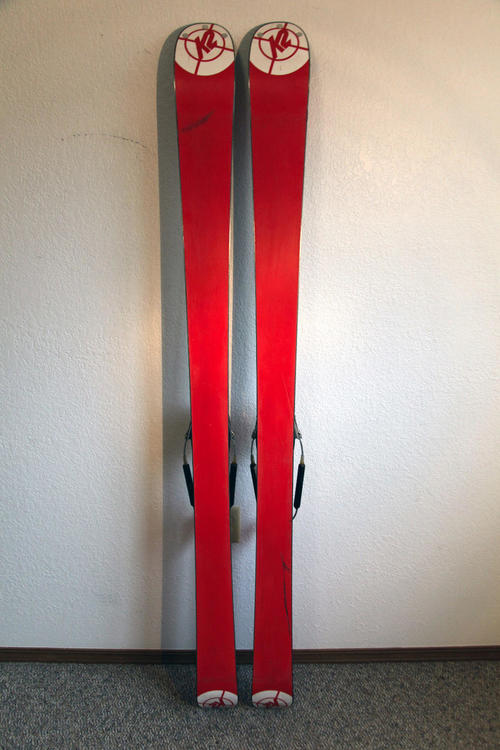 K2 Public Enemy Twin Tip Park 169 cm. Rottefella Cobra Telemark